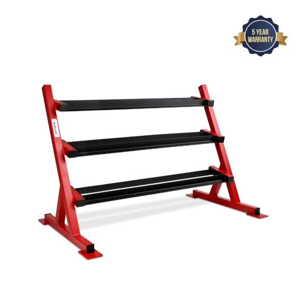 3 Tier Dumbbell Rack (Storage for Hex Dumbbells)